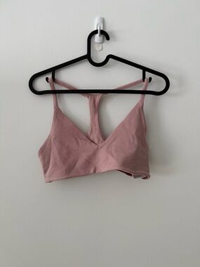 Athleta Mauve Pink Intuition Cotton Sport Bralette